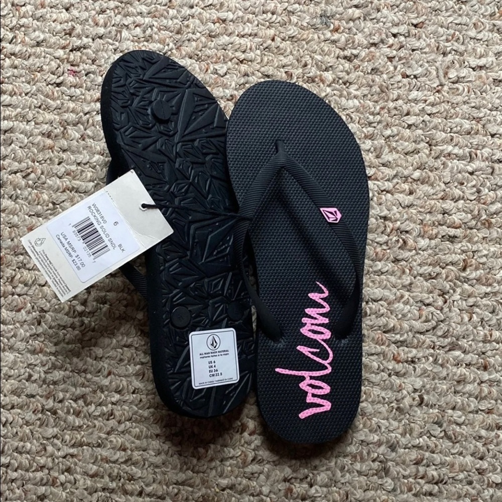 Volcom Flip Flops - Picture 2 of 2